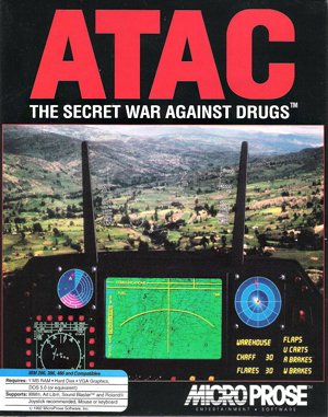 Advanced Tactical Air Command DOS front cover