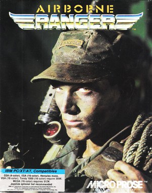 Airborne Ranger DOS front cover