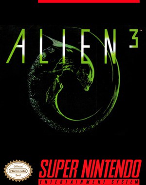 Alien³ SNES front cover