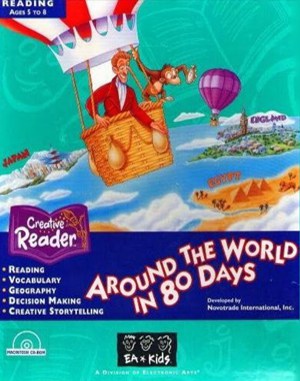 Around the World in 80 Days DOS front cover