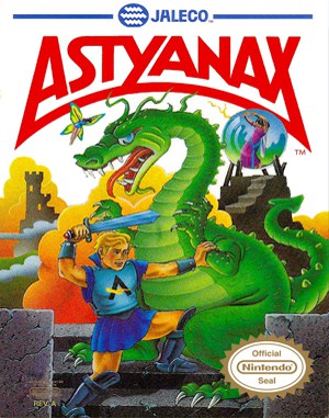 Astyanax NES  front cover