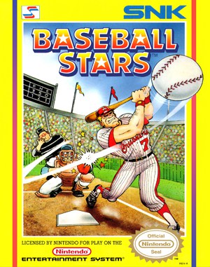 Baseball Stars NES  front cover
