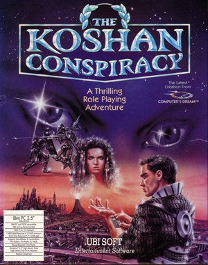 B.A.T. 2 : The Koshan Conspiracy DOS front cover