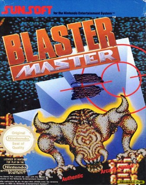 Blaster Master NES  front cover