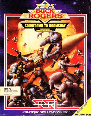 Buck Rogers: Countdown to Doomsday DOS front cover