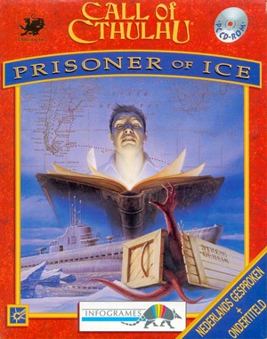 Call of Cthulhu: Prisoner of Ice DOS front cover