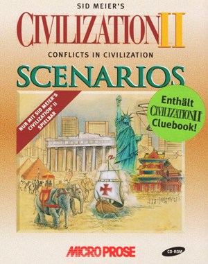 Civilization II: Conflicts in Civilization WINDOWS front cover