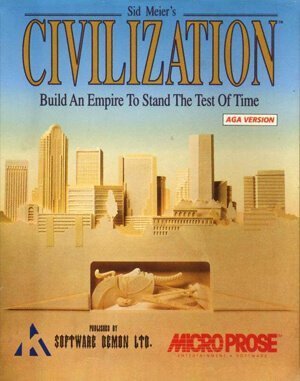 Sid Meier’s Civilization DOS front cover