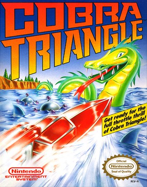 Cobra Triangle NES  front cover