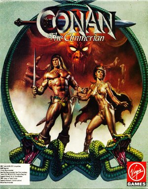 Conan: The Cimmerian DOS front cover