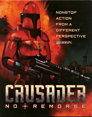 Crusader: No Remorse DOS front cover