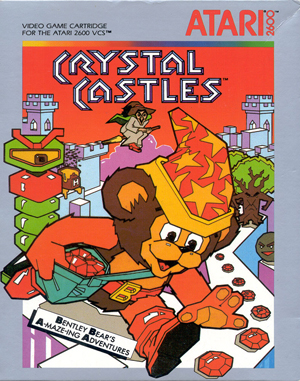 Crystal Castles Atari-2600 front cover