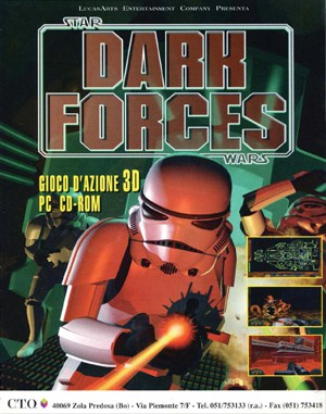 Star Wars: Dark Forces (CD) DOS front cover