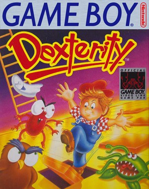 Dexterity Game Boy front cover