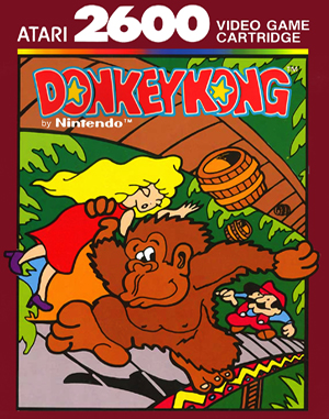 Donkey Kong Atari-2600 front cover
