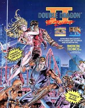 Double Dragon II: The Revenge NES  front cover