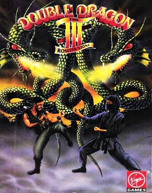 Double Dragon 3: The Rosetta Stone DOS front cover