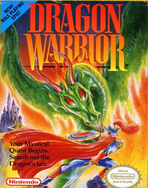 Dragon Warrior NES  front cover