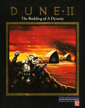 Dune II: The Building of a Dynasty DOS front cover