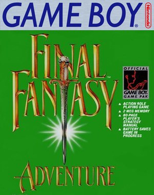 Final Fantasy Adventure Game Boy front cover