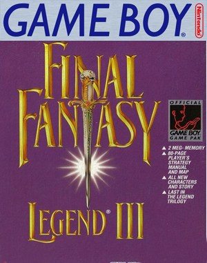 Final Fantasy Legend III Game Boy front cover