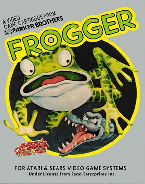 Frogger Atari-2600 front cover