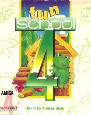 Fun School 4: For 5 to 7 Year Olds DOS front cover