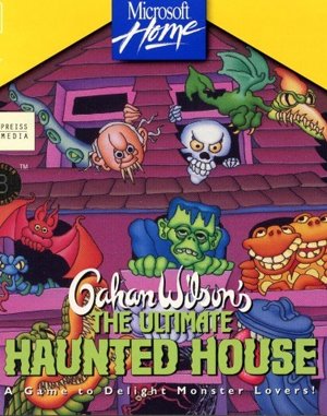 Gahan Wilson’s The Ultimate Haunted House DOS front cover