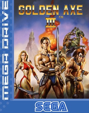Golden Axe III Sega Genesis front cover