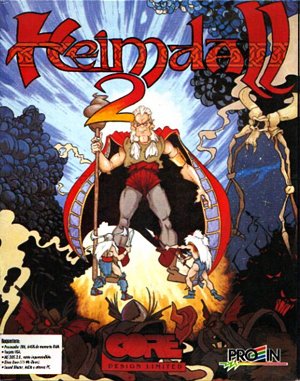 Heimdall 2: Into the Hall of Worlds DOS front cover