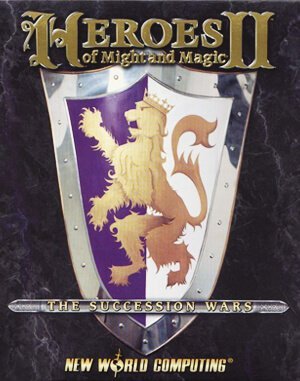 Heroes of Might and Magic 2 DOS front cover