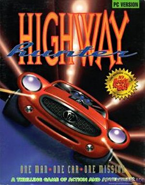 Highway Hunter DOS front cover