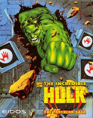 Incredible Hulk DOS front cover