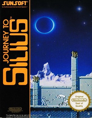Journey to Silius NES  front cover