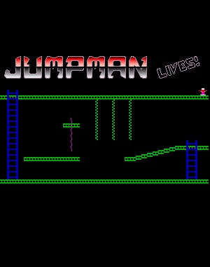 Jumpman Lives! DOS front cover
