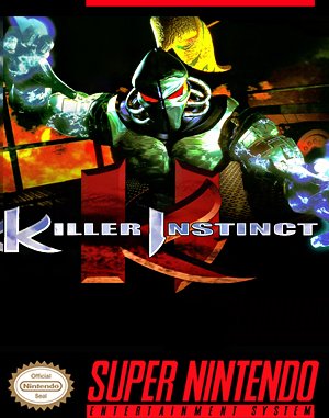Killer Instinct SNES front cover