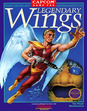 Legendary Wings NES  front cover