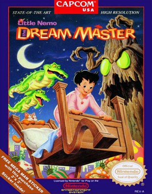 Little Nemo: The Dream Master NES  front cover