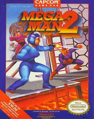 Mega Man 2 NES  front cover