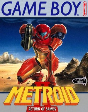 Metroid II: Return of Samus Game Boy front cover