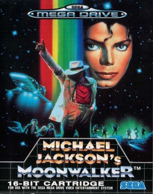 Michael Jackson’s Moonwalker Sega Genesis front cover