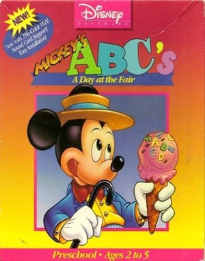 Mickey’s ABC’s: A Day at the Fair DOS front cover