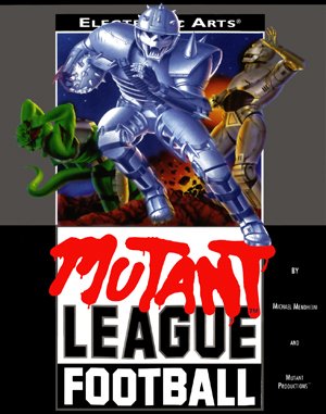 Mutant League Football Sega Genesis front cover