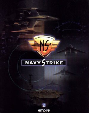 Navy Strike DOS front cover