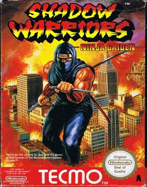 Shadow Warriors: Ninja Gaiden NES  front cover