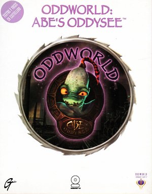 Oddworld: Abe’s Oddysee DOS front cover