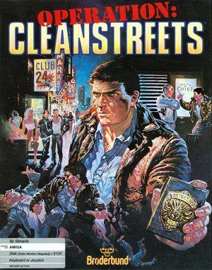 Operation: Cleanstreets DOS front cover