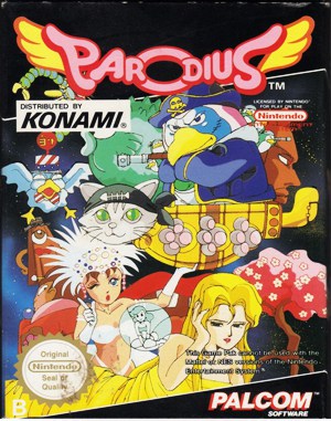 Parodius NES  front cover