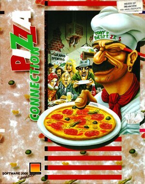 Pizza Tycoon DOS front cover