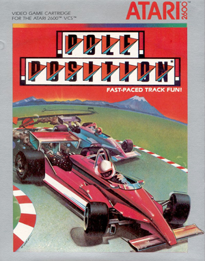 Pole Position Atari-2600 front cover
